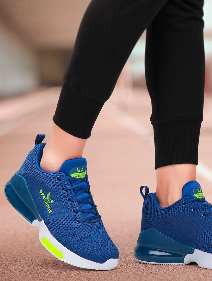 blue canvas sport shoes - 19354286 - Standard Image - 2