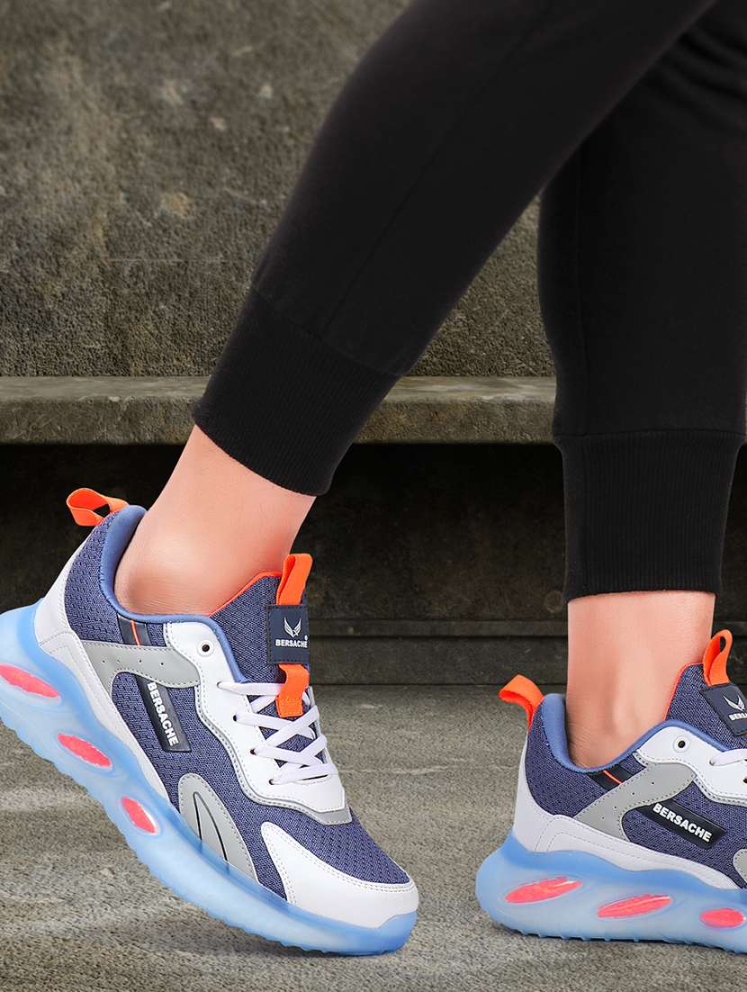 blue sheet sport shoes - 19354287 - Standard Image - 2