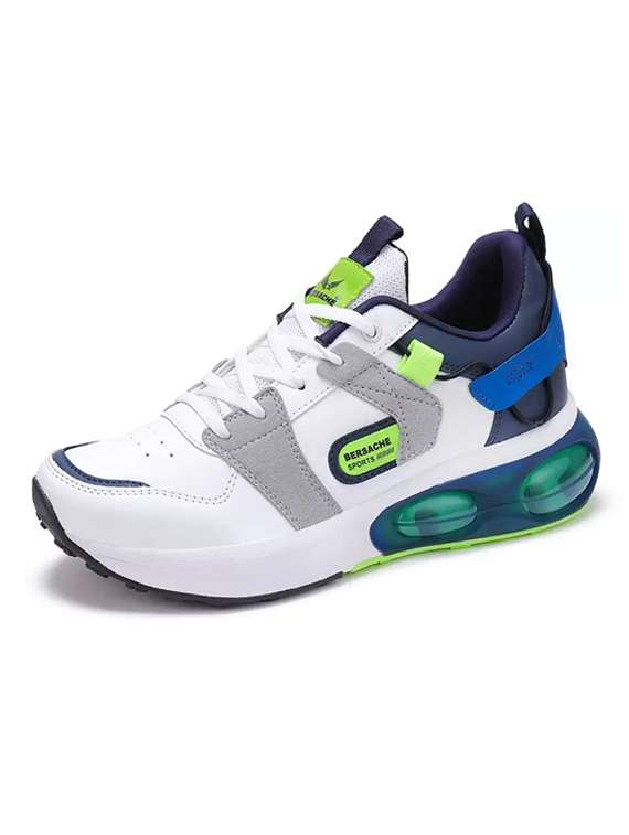 men white lace up sport shoe