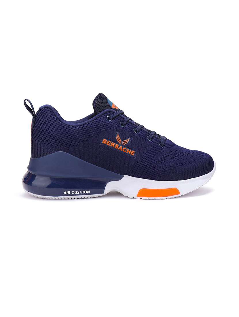 navy canvas sport shoes - 19354297 - Standard Image - 2