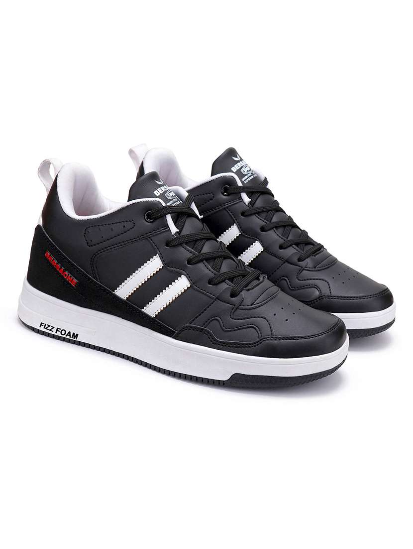 black sheet sport shoes - 19354303 - Standard Image - 2