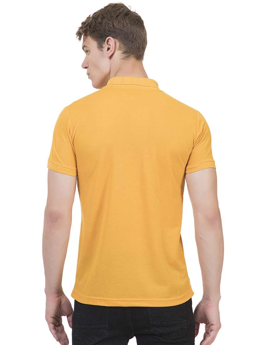 cotton blend solid polo t-shirt - 19355242 -  Standard Image - 2