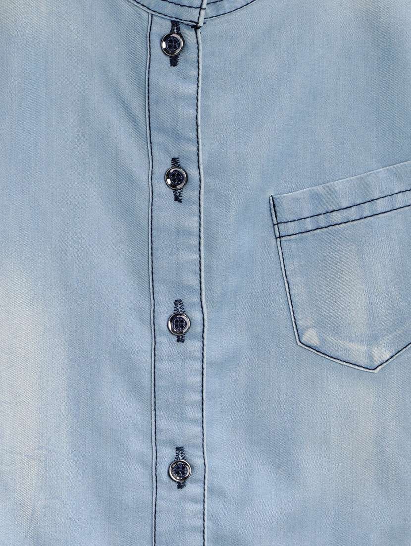 blue denim full length jumpsuit - 19370939 -  Standard Image - 2