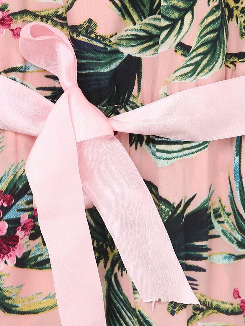 pink polycrepe full length jumpsuit - 19370972 -  Standard Image - 2