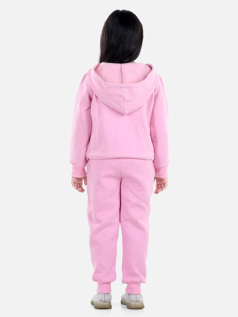 pink cotton blend full length twin sets - 19370986 - Standard Image - 2