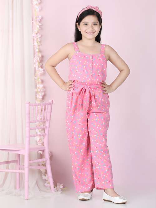 pink viscose full length twin sets  - 19371008 -  Standard Image - 0