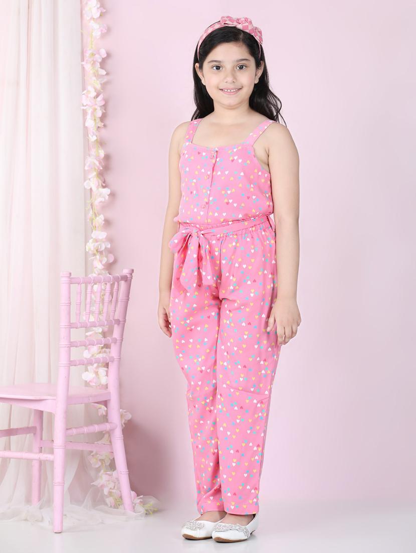 pink viscose full length twin sets - 19371008 - Standard Image - 2