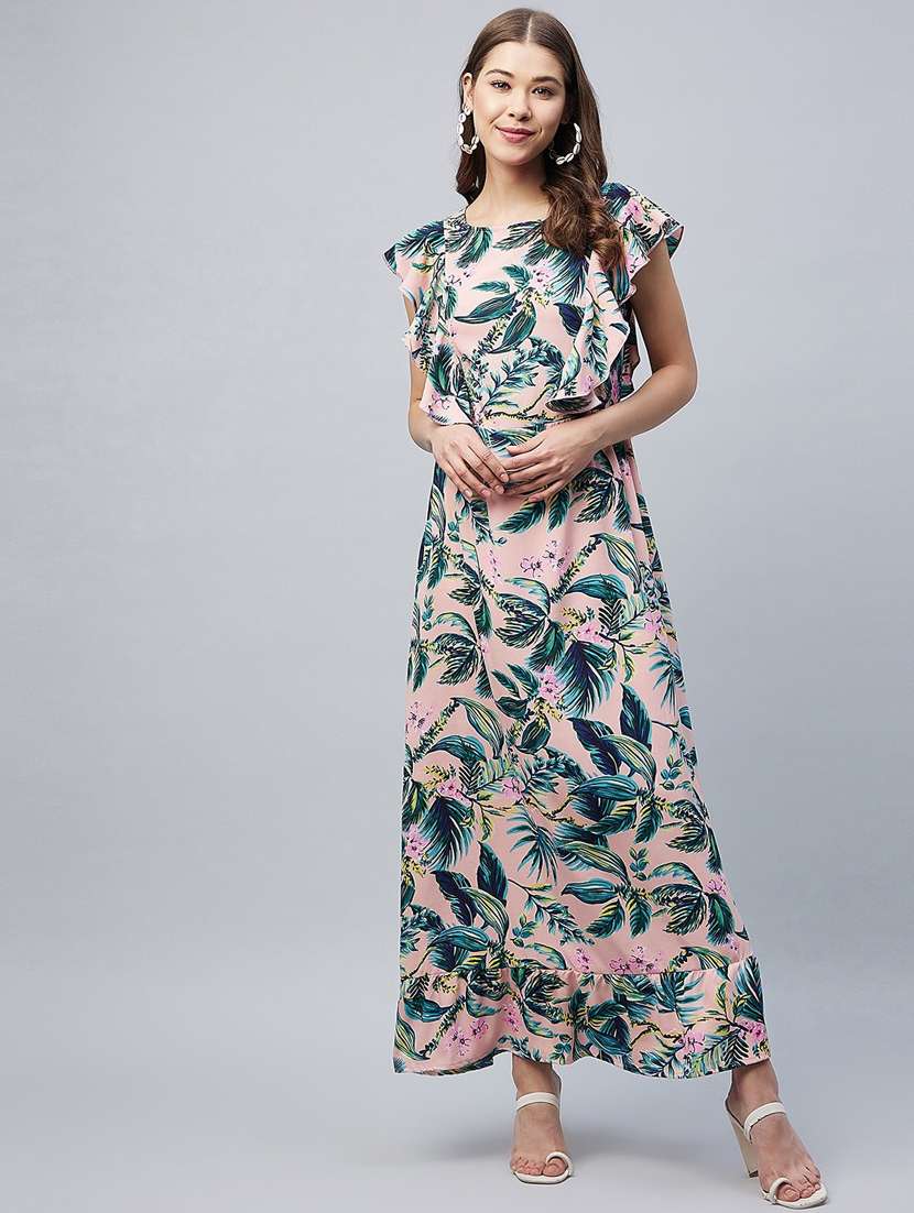 women's fit & flare floral dress - 19371205 -  Standard Image - 2