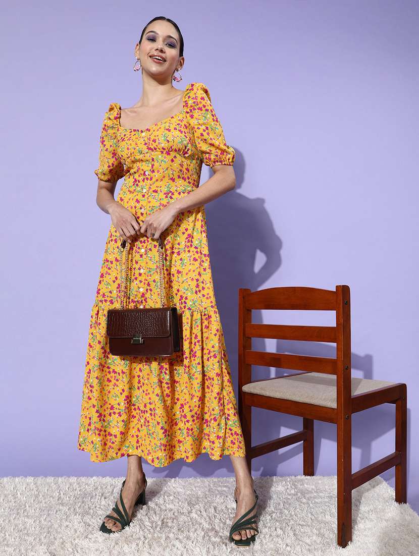 women's tiered dress floral dress