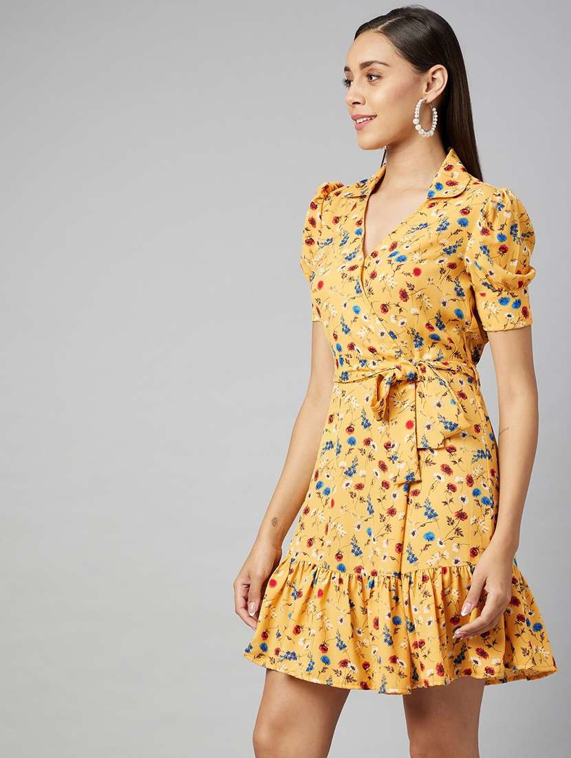 Women's Tiered Dress Floral Dress - 19371229 -  Standard Image - 2