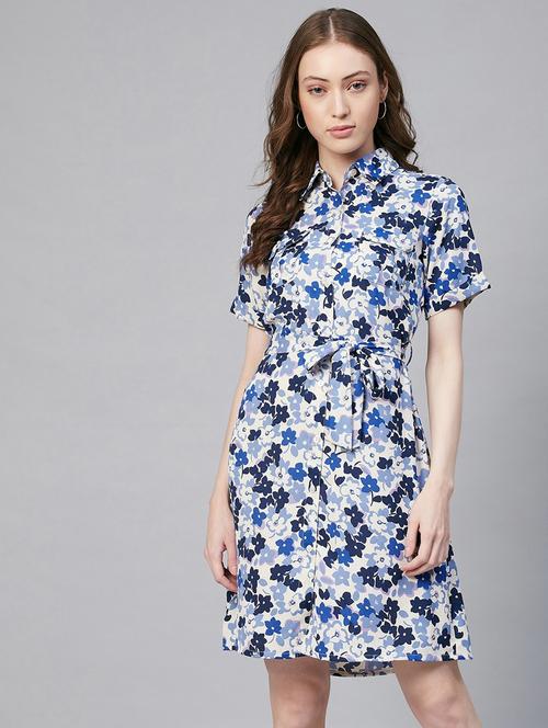 women's shirt floral dress - 19371236 -  Standard Image - 0