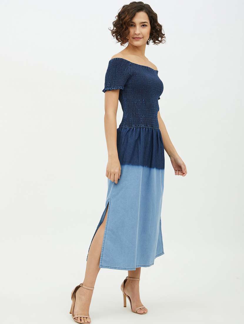 Women's Tiered Dress Ombre Dress