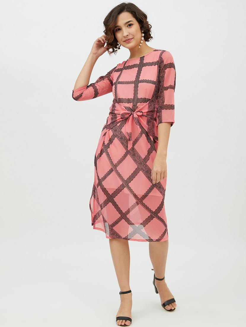 women's  geometric dress - 19371274 -  Zoom Image - 0