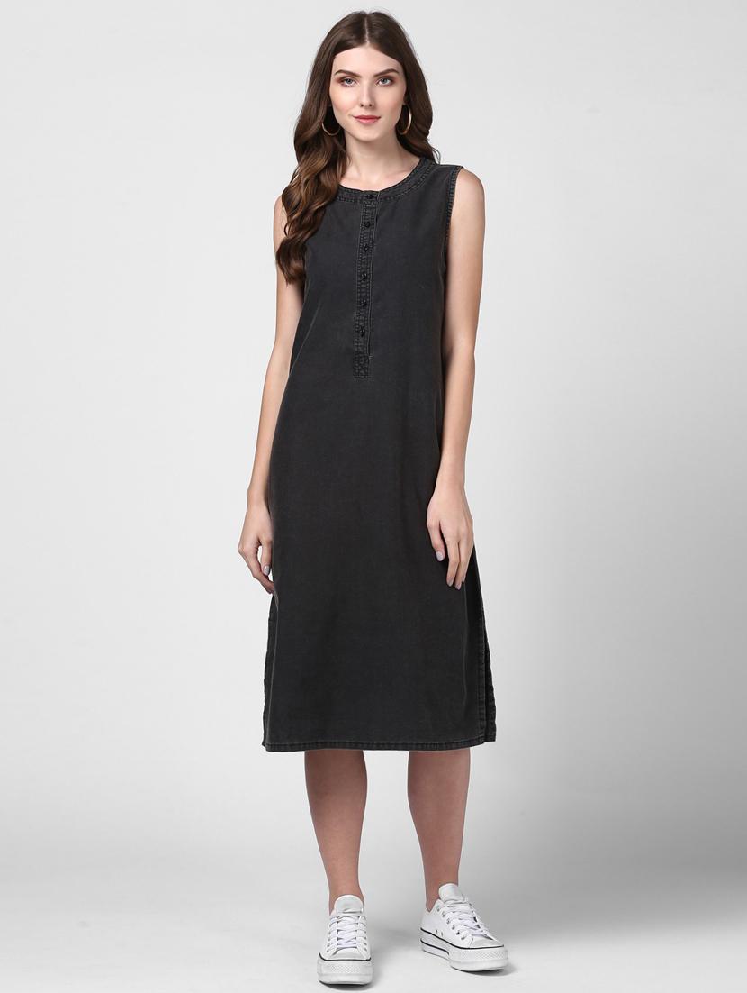 women's solid dress - 19371354 - Zoom Image - 0