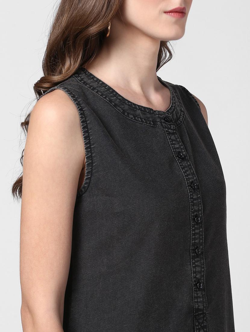 women's solid dress - 19371354 - Standard Image - 7