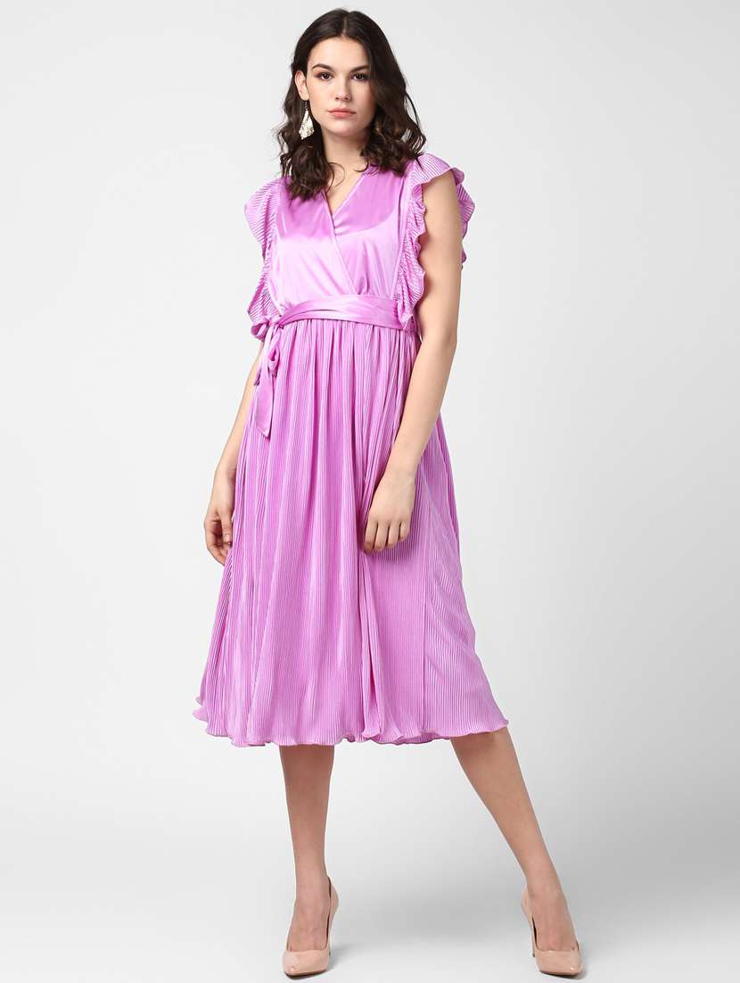 women's fit & flare striped dress