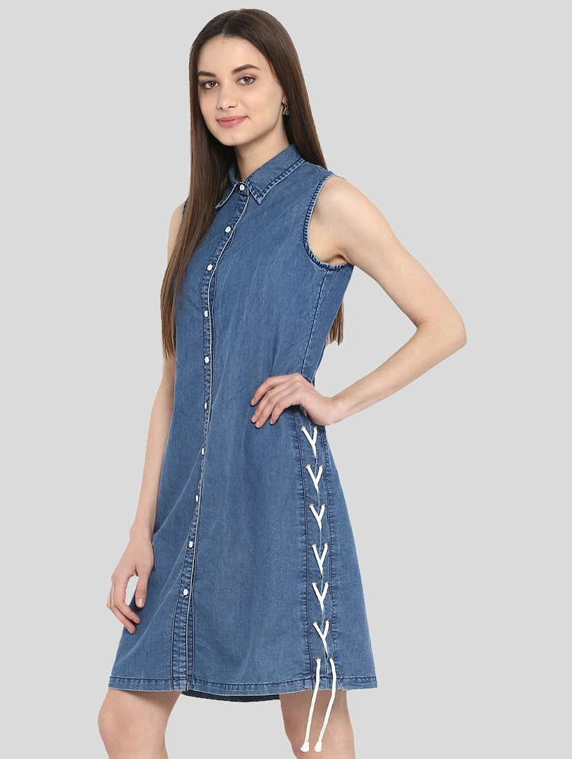 Women's Shirt Paisley Dress