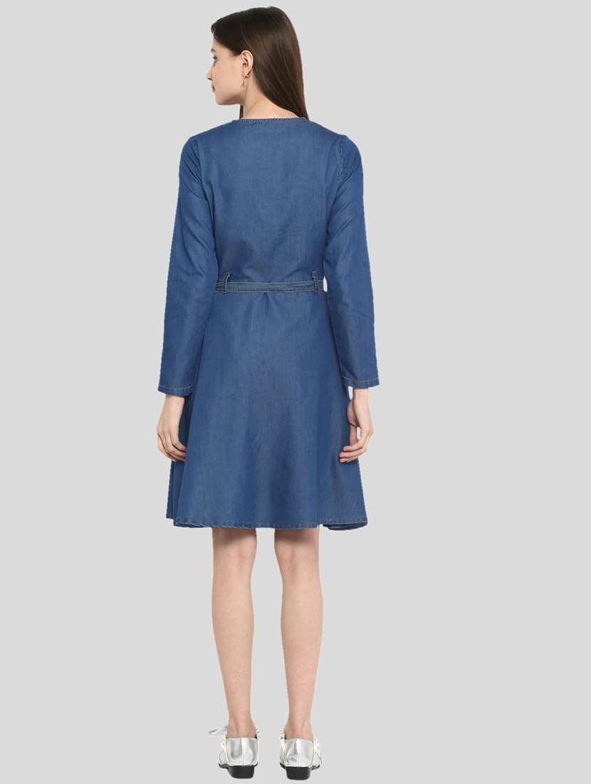 Women's  Solid Dress