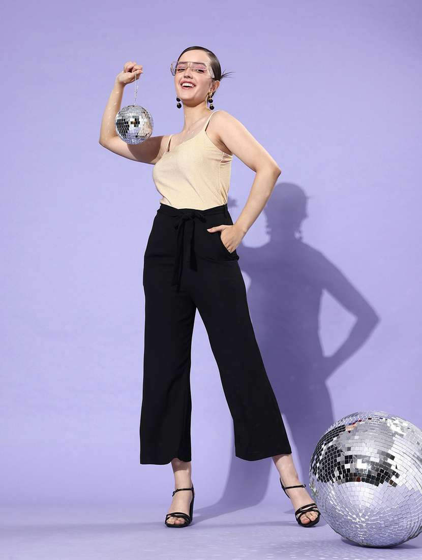 solid full leg jumpsuit