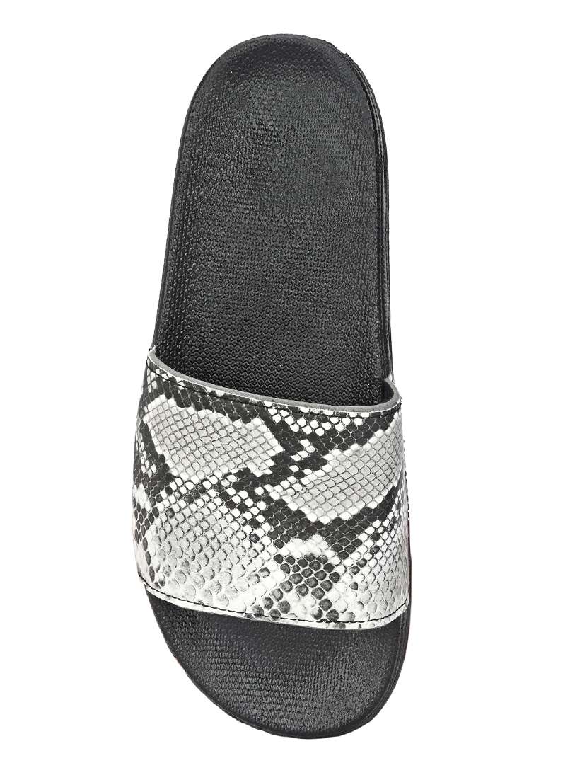 animal print slip on flip flop - 19382201 - Standard Image - 2