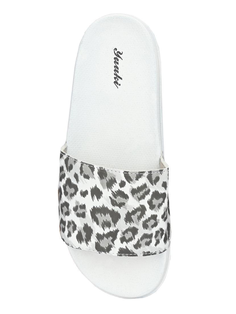 animal print slip on flip flop - 19382203 - Standard Image - 2