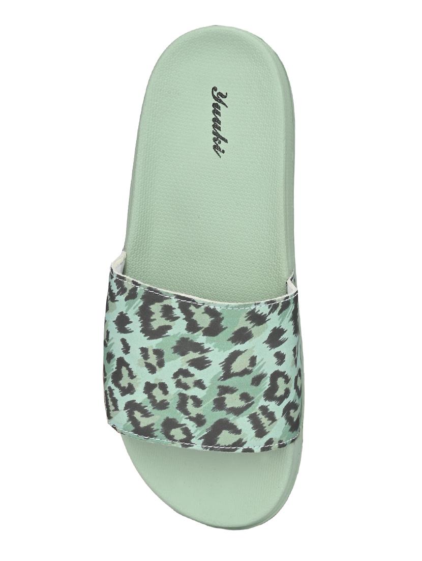 animal print slip on flip flop - 19382206 - Standard Image - 2