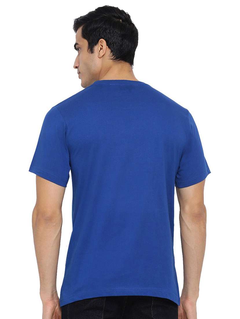boys round neck chest print t-shirt - 19385623 - Standard Image - 2