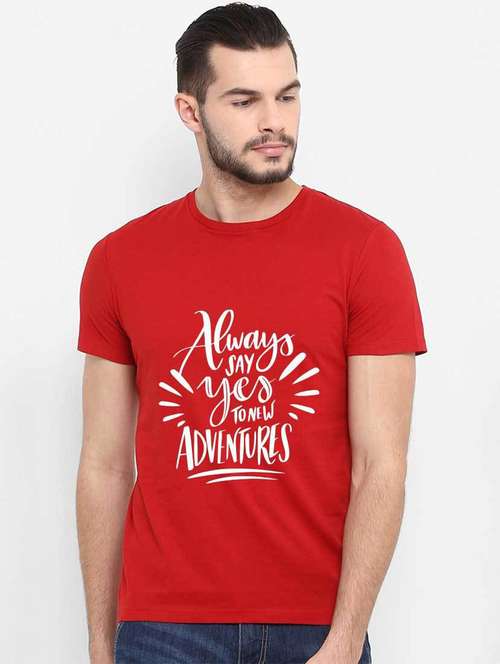 men crew neck front print sweatshirt - 19385645 -  Standard Image - 0