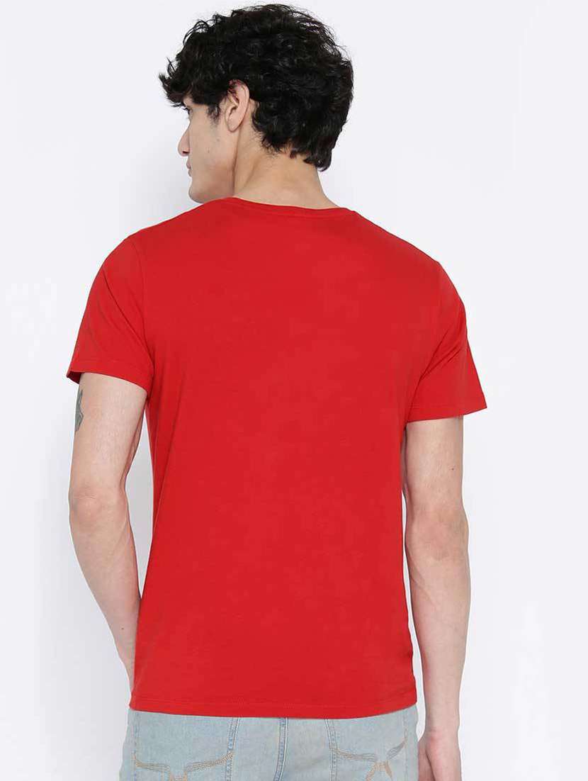 men round neck front print sweatshirt - 19385684 - Standard Image - 2