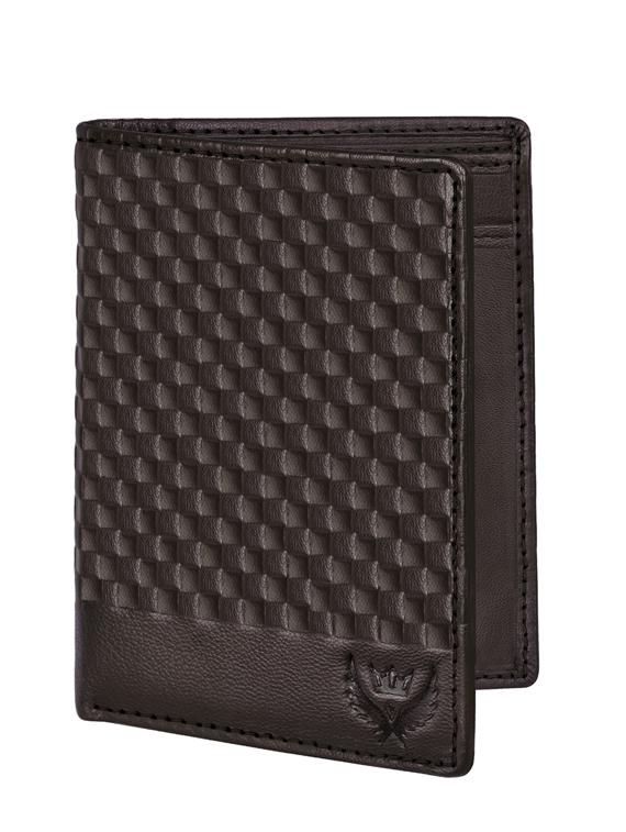brown embossed wallet - 19388643 - Zoom Image - 0