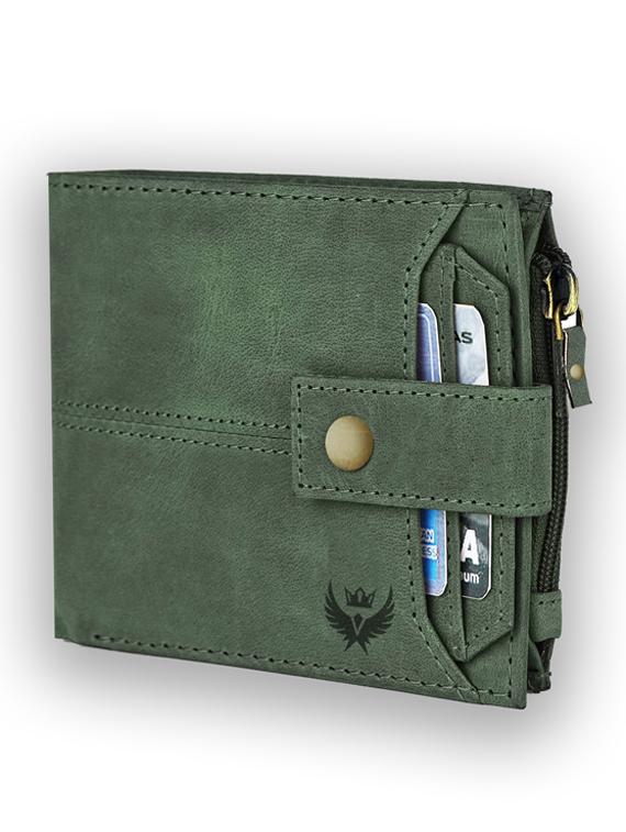 green leather wallet - 19388655 - Zoom Image - 0