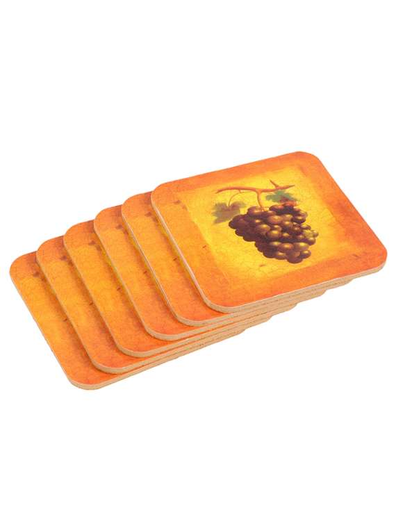 printed coaster set - 19390143 - Standard Image - 2