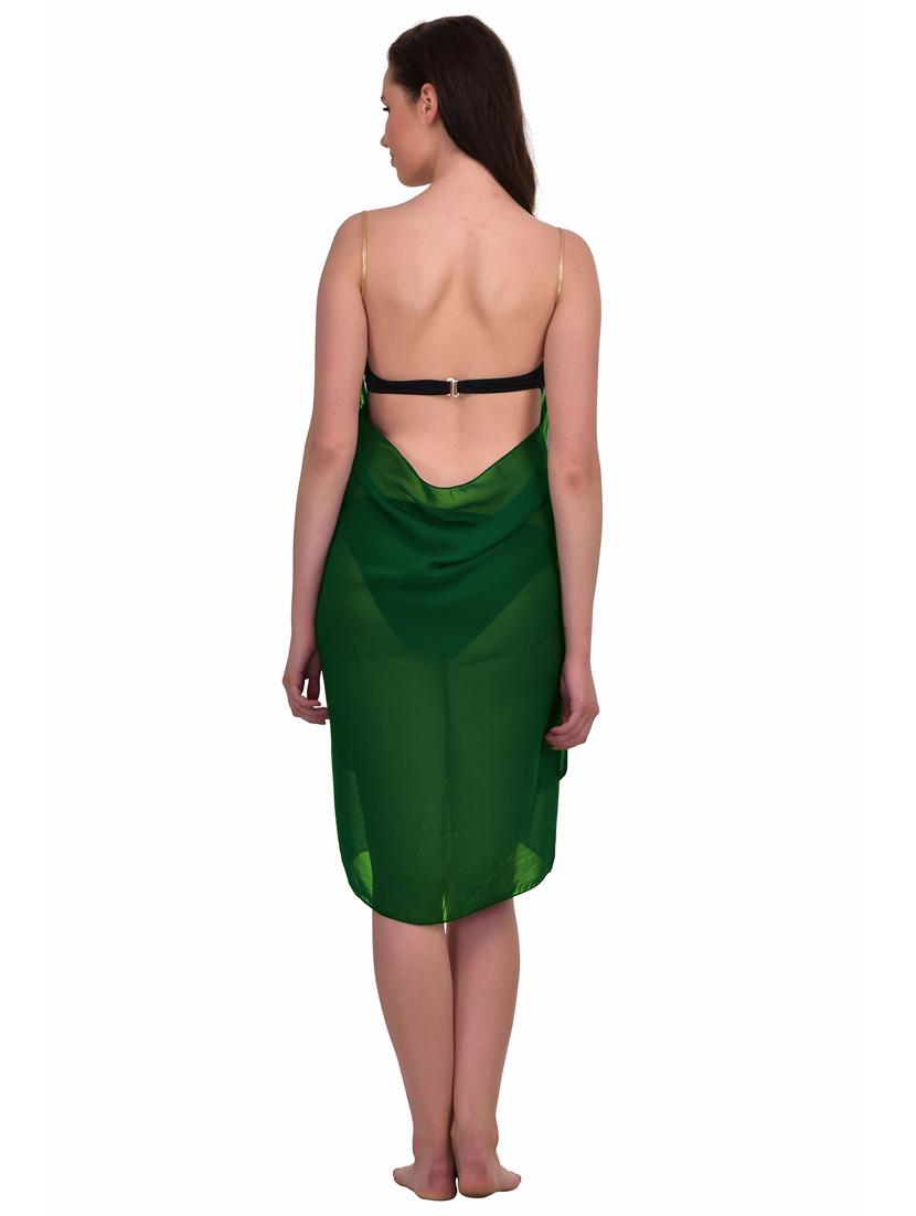 green georgette coverup - 19393466 - Standard Image - 2
