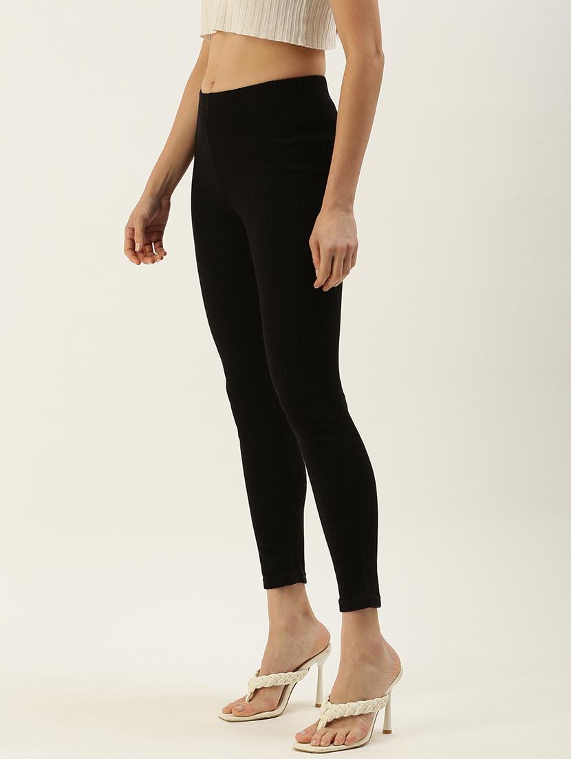 black solid legging - 19397164 - Standard Image - 2