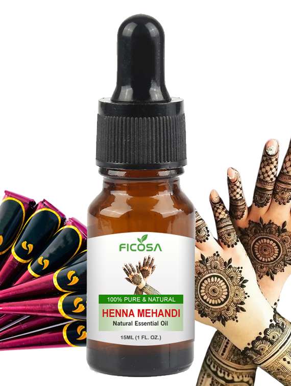 henna mehandi oil for making mahendi cones - 15ml