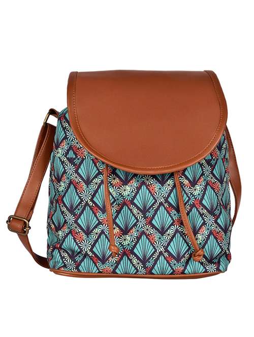 multi colored canvas sling bag - 19404292 -  Standard Image - 0