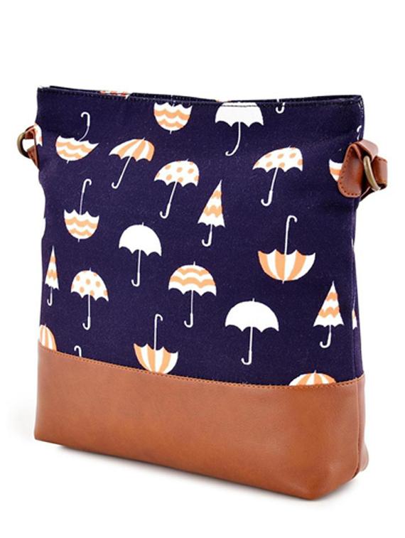 blue canvas sling bag - 19404300 - Standard Image - 2