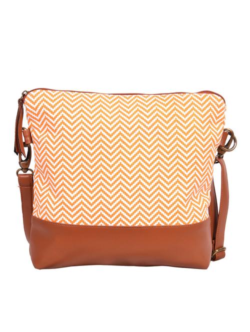 multi colored canvas sling bag - 19404325 -  Standard Image - 0