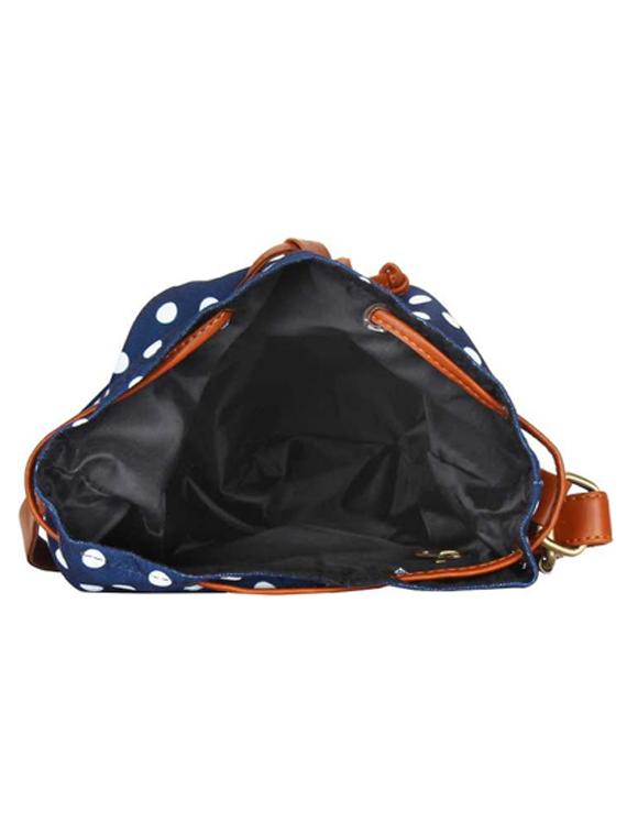 blue canvas sling bag - 19404338 - Standard Image - 2