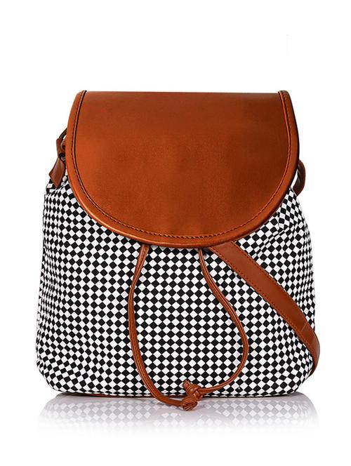 black canvas sling bag - 19404366 -  Standard Image - 0