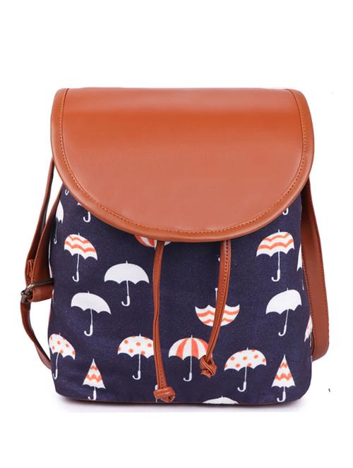 blue canvas sling bag - 19404390 -  Standard Image - 0