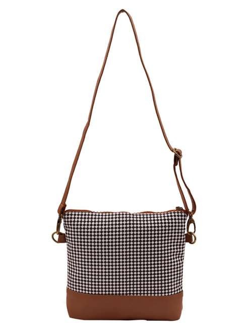 yellow canvas sling bag - 19404392 - Standard Image - 0