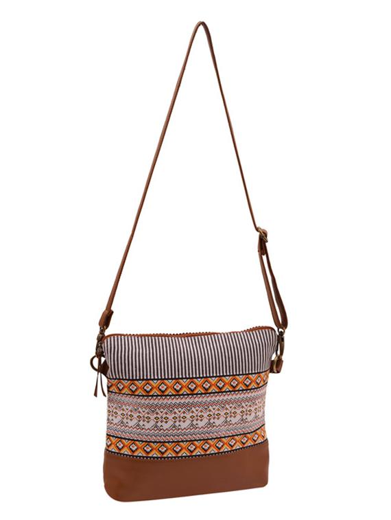 black canvas sling bag - 19404407 - Standard Image - 2