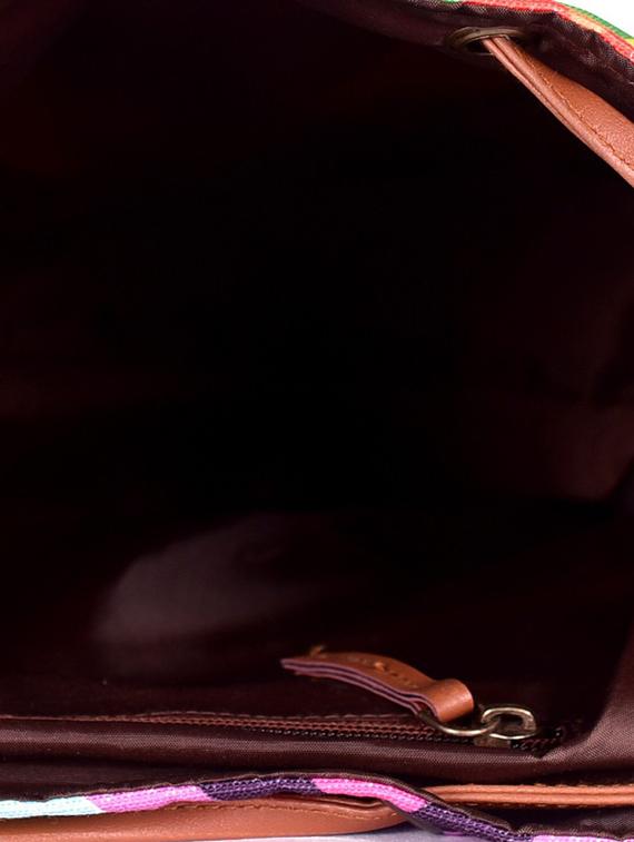 multi colored canvas sling bag - 19404451 - Standard Image - 2