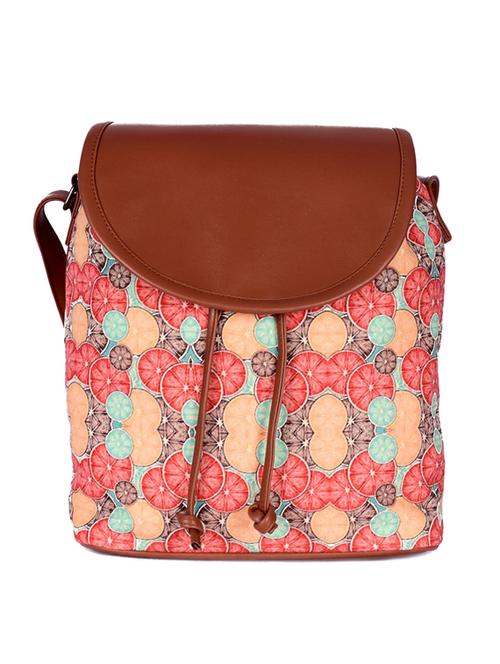 multi colored canvas regular sling bag - 19404480 -  Standard Image - 0