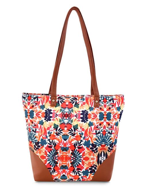 pink canvas regular shopping bag - 19406522 - Standard Image - 0