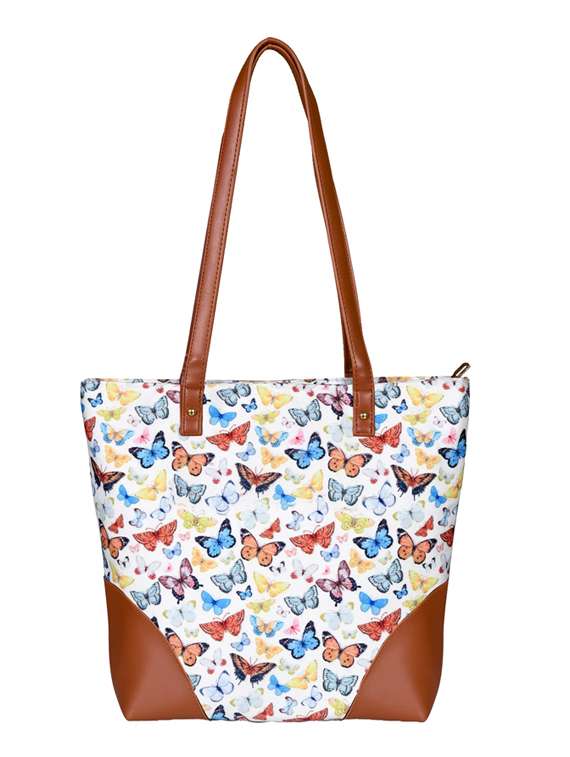 white canvas regular shopping bag - 19406529 - Zoom Image - 0