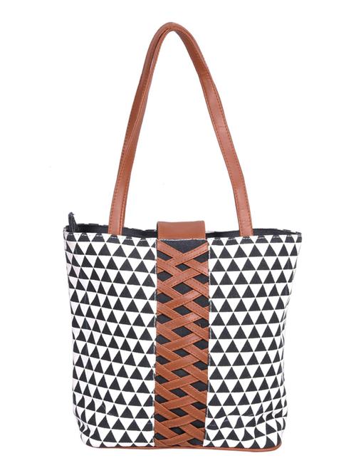 black canvas regular shopping bag - 19406575 -  Standard Image - 0