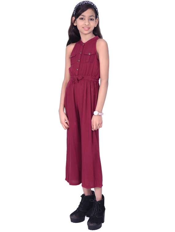 solids 3/4th jumpsuit  - 19406799 -  Standard Image - 2