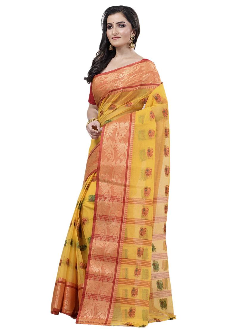 pack of 2 handloom sarees - 19407082 - Standard Image - 2